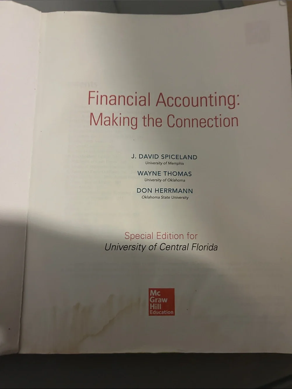 Financial Accounting
